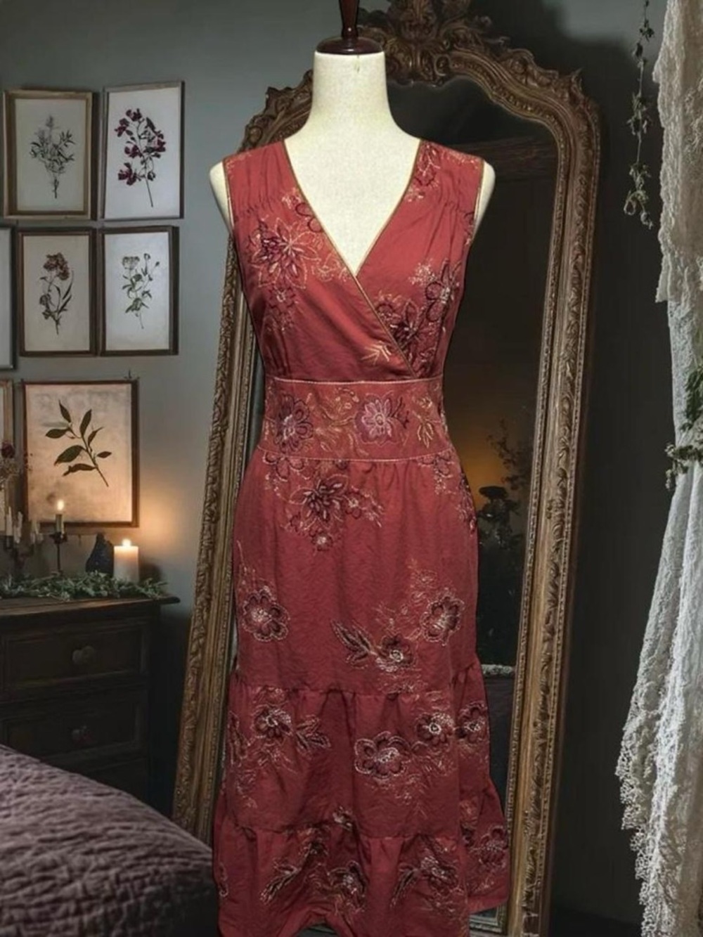 Robbie Bee oriental style dress 2X